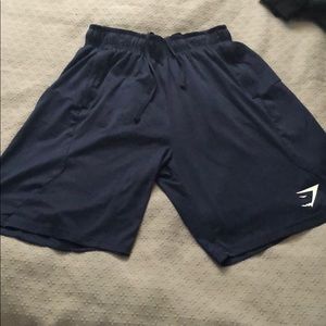 Blue shorts gymshark